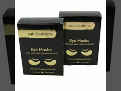 Golden High Glossy Foldable Paper Box Foil Stamping Surface