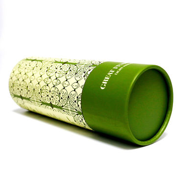 Colorful Printed Circle Cylinder Cardboard Round Box Containers For Light Fragrant Lamp