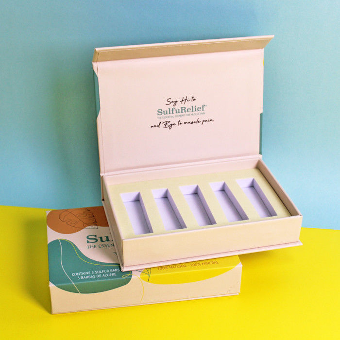 Custom Empty Magnetic Gift Pack Boxes With Colorful Printing And White Foam Insert