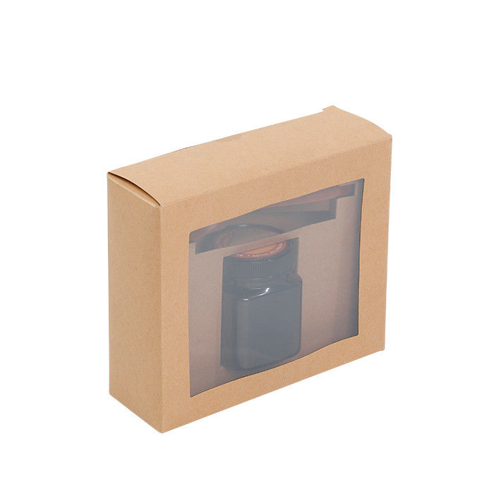 Cardboard Honey Window Packaging Box Rectangle Square