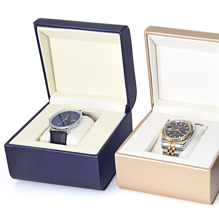 Luxury Hinged Lid Watch Jewelry Packaging Box