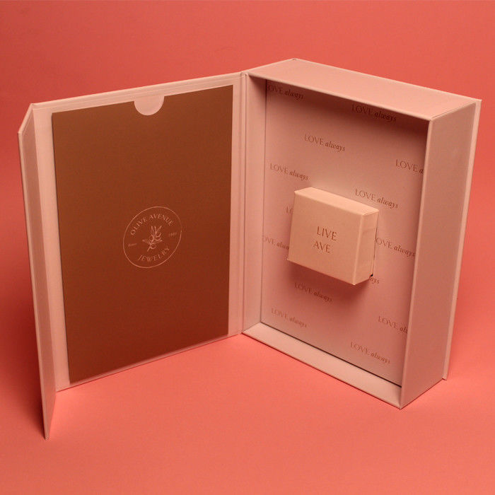 Sturdy White Jewelry Shipping Box 2mm Compressed Cardboard