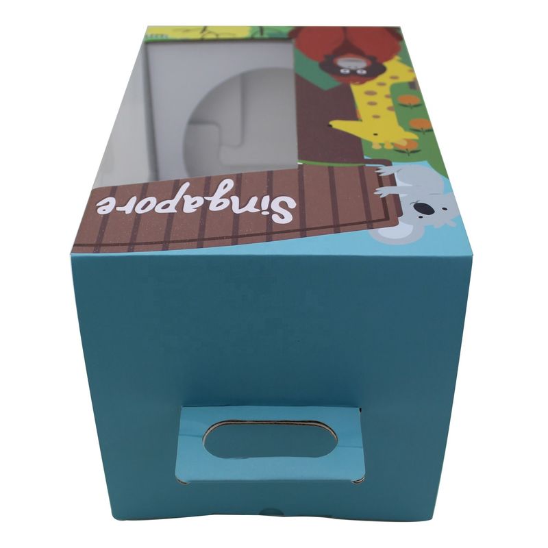 Eco Friendly Cardboard Toys Retail Display Boxes With Window