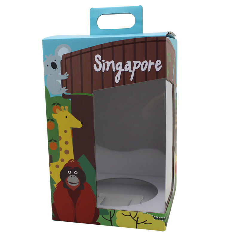 Eco Friendly Cardboard Toys Retail Display Boxes With Window