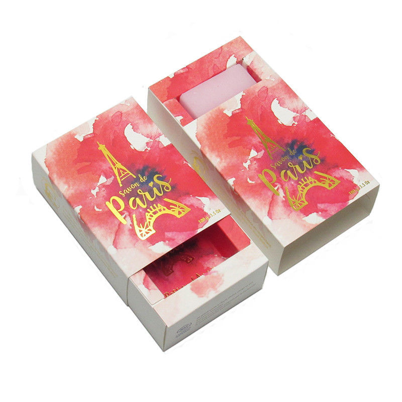 Custom Waterproof Paper Window Packaging Box For Soap