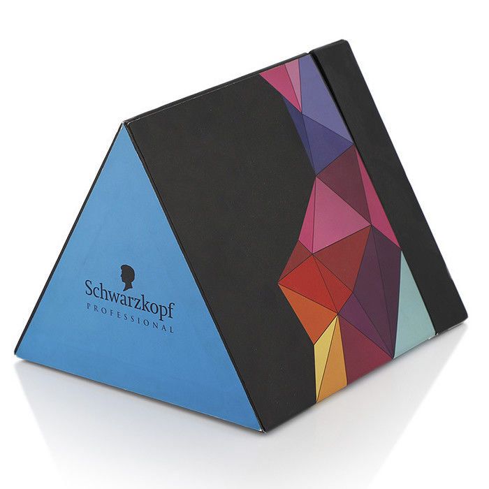 Offset Printing Creative Packaging Box Customized Cardboard Triangle Box
