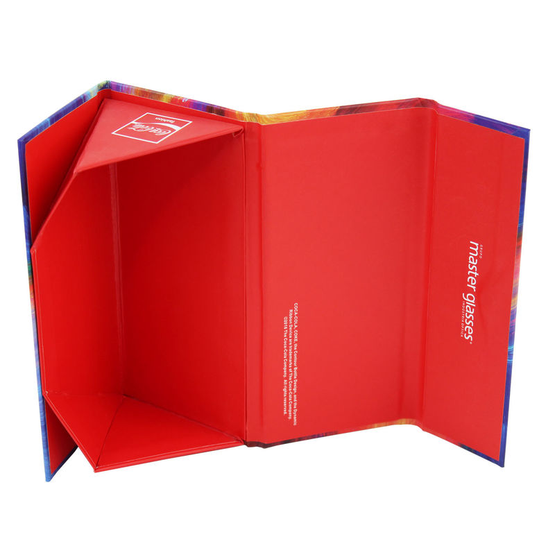 Customized Collapsible Sunglasses Creative Packaging Box For Holiday Advertising Promotion
