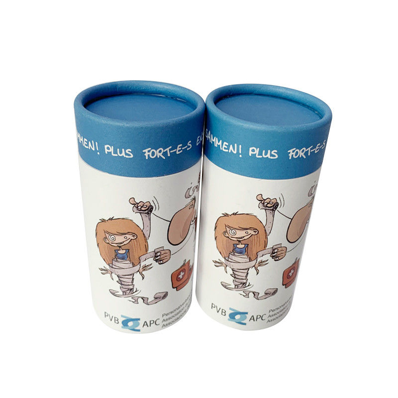 Retailing Paper Kids Towel Cardboard Tube Box Custom Printing