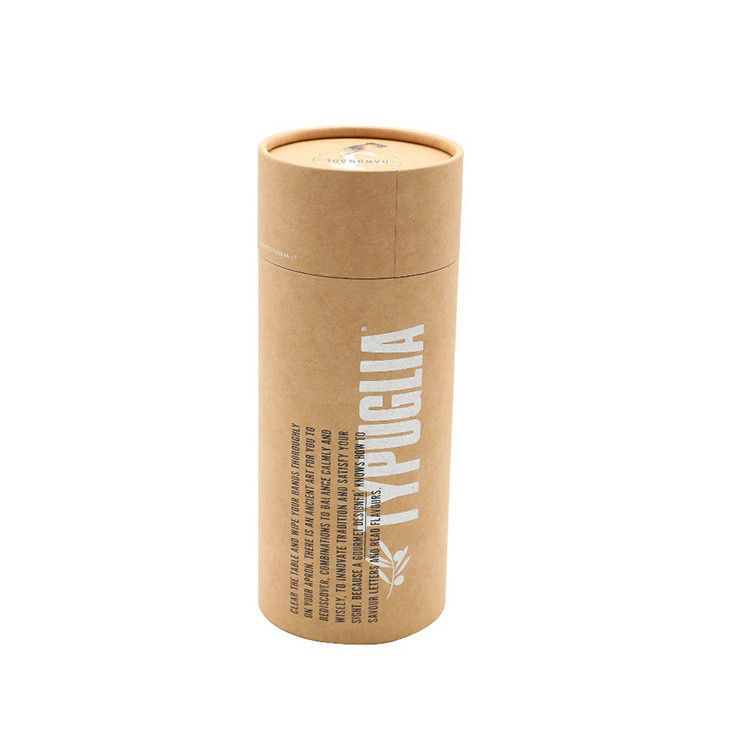 Eco Friendly Cardboard Round Box Cylinder Containers