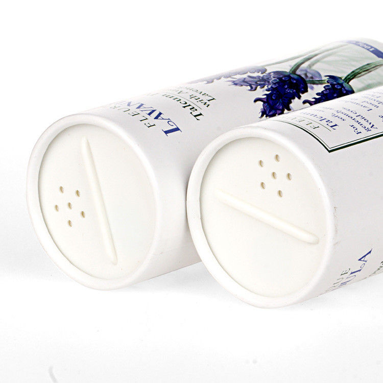 Foodgrade Seasoning Cylinder Cardboard Packaging Tube Waterproof