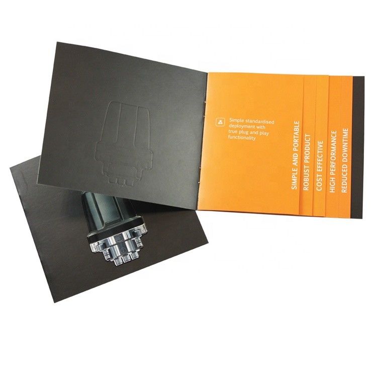 Glossy Matt PP Custom Packaging Solutions Brochure Catalogue Printing