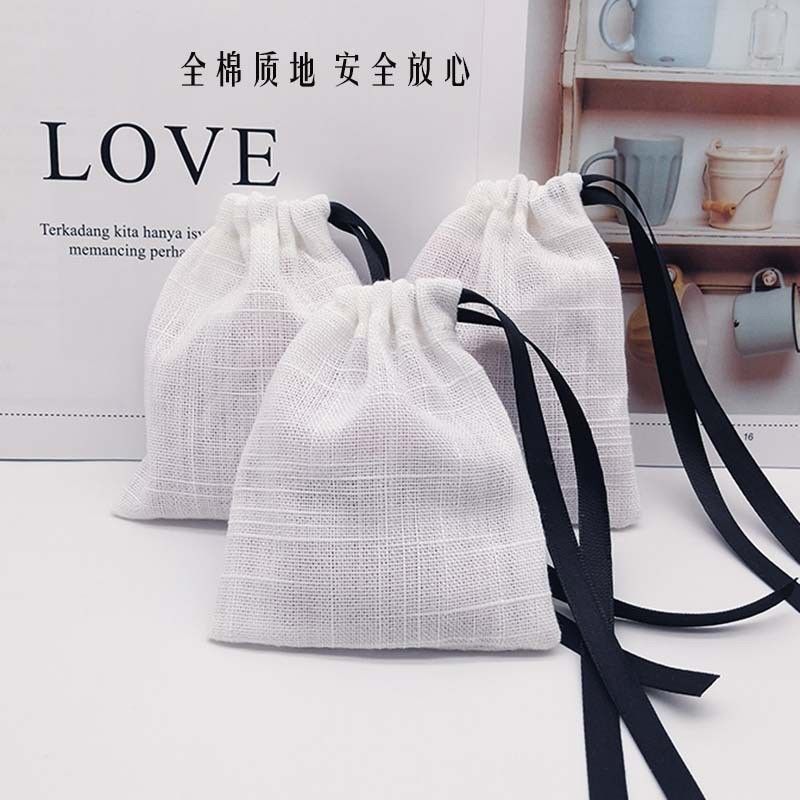 Eco Friendly Cloth Dust Drawstring Pouch Bag With Custom