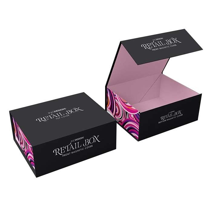 Foam Cardboard Cosmetic Packaging Box Custom Makeup Delivery Box