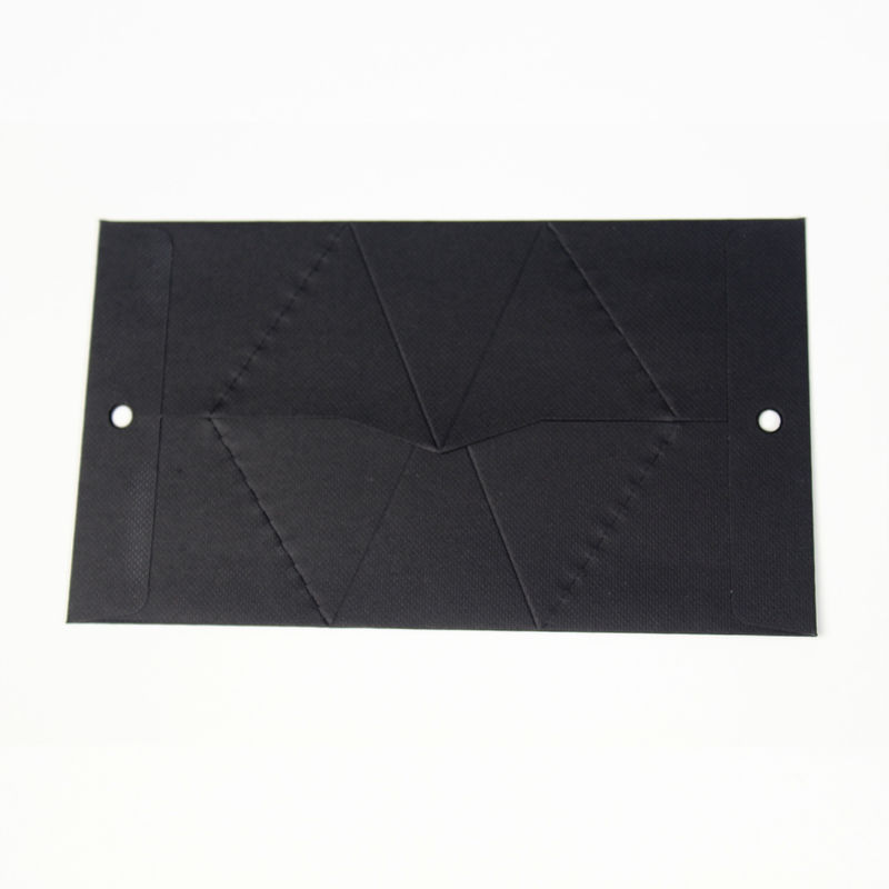 Essential Oil Collapsible Beauty Gift Box in Black with Rigid Cardboard and Custom Size