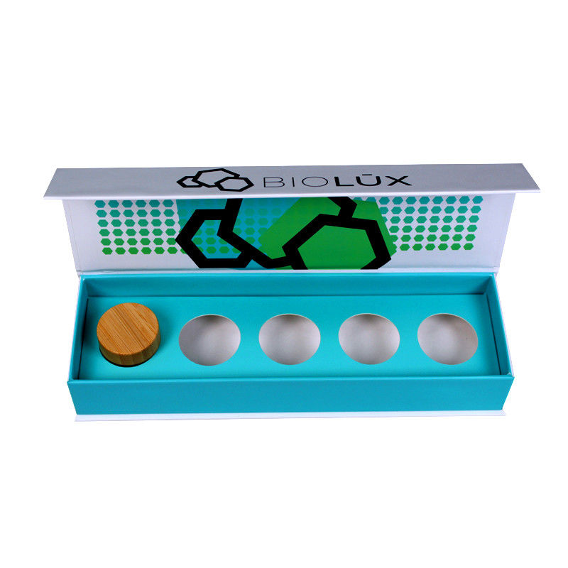 Stylish Cosmetic Packaging Box Magetic Gift Box fit For Essential Oils Cosmetics Jar Jam Honey Bottle