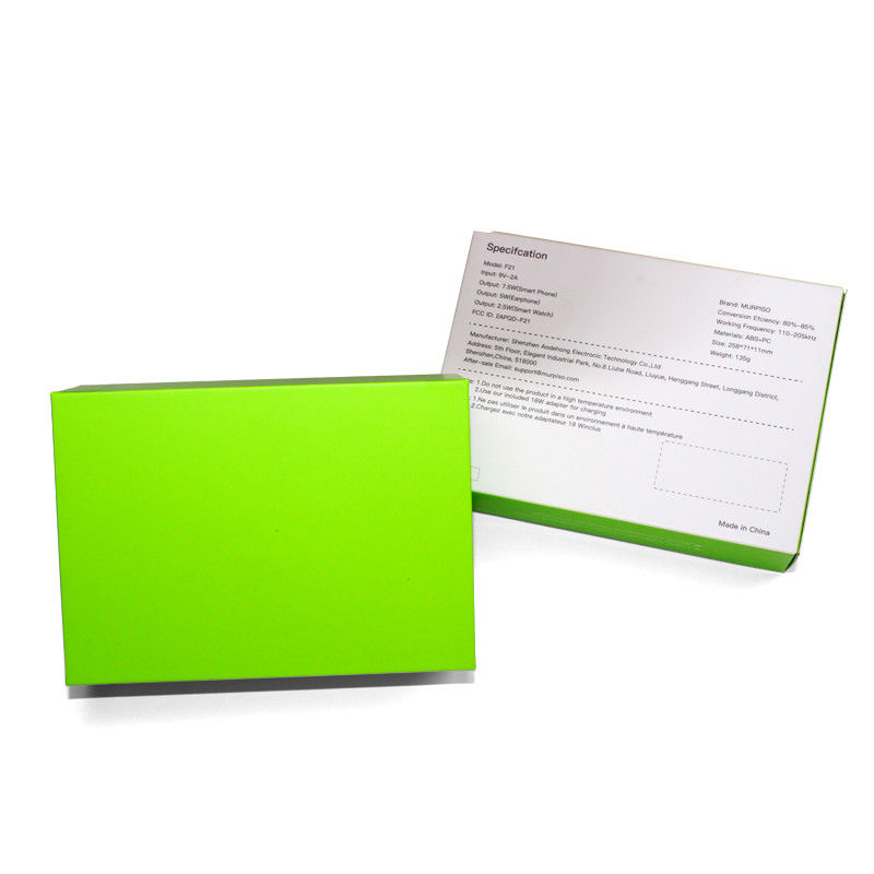 Custom Empty Boxes Small Cardboard Boxes Fit For Wireless Chargers Earphones Smartwatches Package