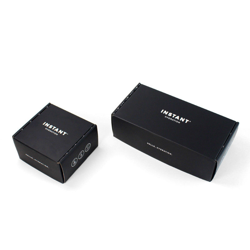 Custom Black empty Paper Box Wholesale Mailer Boxes With Different Size And Logo Gift Box