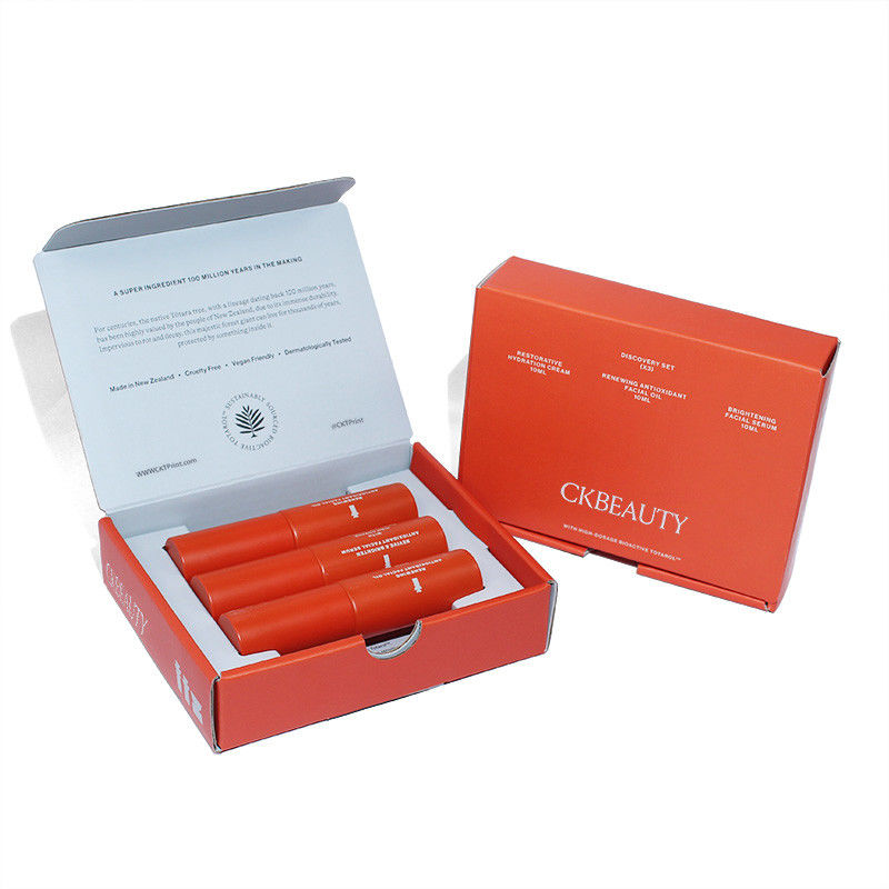 Custom Empty Boxes Cosmetic Packaging Box Fit For Skincare  Essential Oil Retail Packaging
