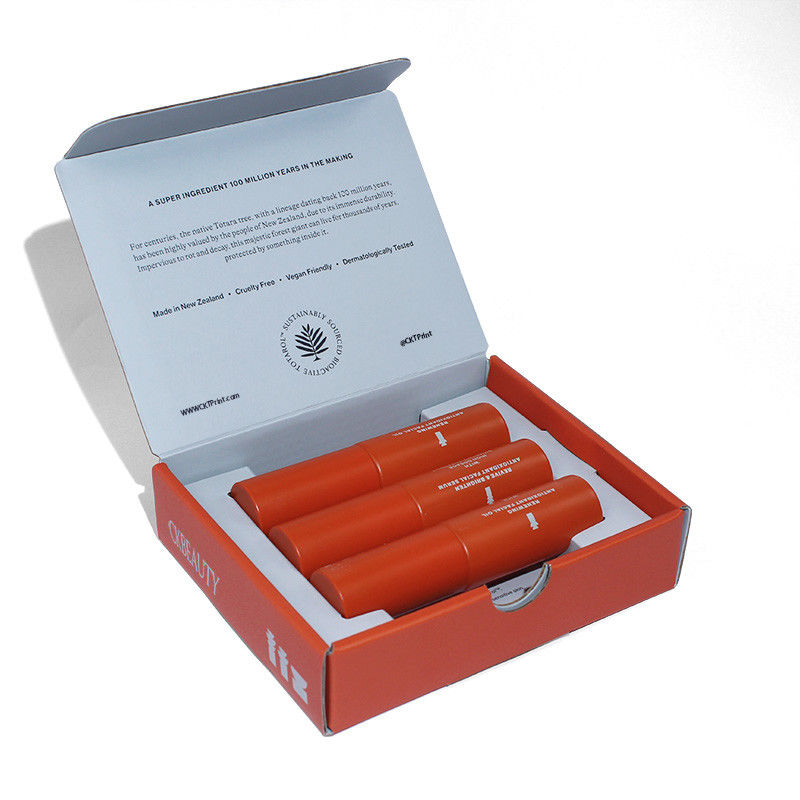 Custom Empty Boxes Cosmetic Packaging Box Fit For Skincare  Essential Oil Retail Packaging