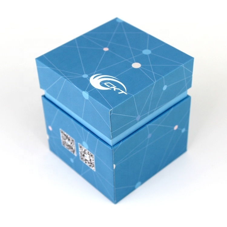 Custom Recyclable Cardboard Gift Box With Lid , Deep Square Cardboard Box With Lid 10x10 Inch