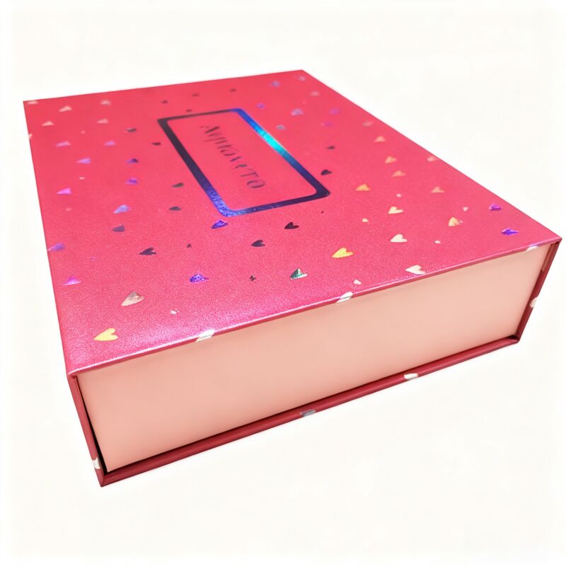 Custom Handmade Magnetic Gift Box with Rigid Structure and Embossing for Luxury Packaging