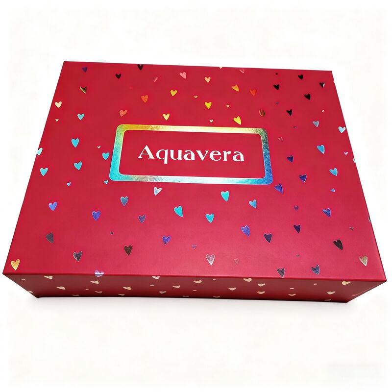 Custom Handmade Magnetic Gift Box with Rigid Structure and Embossing for Luxury Packaging