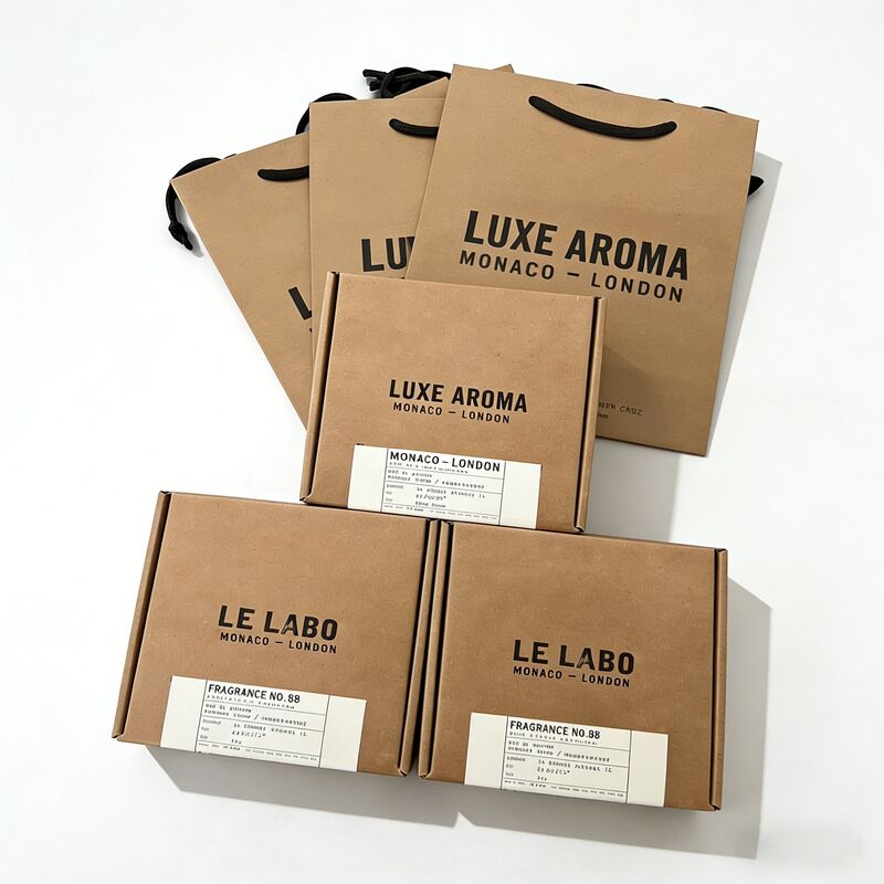 Eco-Friendly Custom Printed Perfume Packaging Box with Inner Insert for 50ml Bottle Wholesale OEM