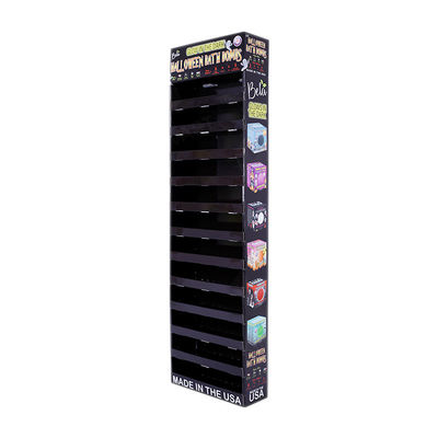 3 Sided Retail Cardboard Retail Display Stands Pop Up Book Leaflet Display Holders