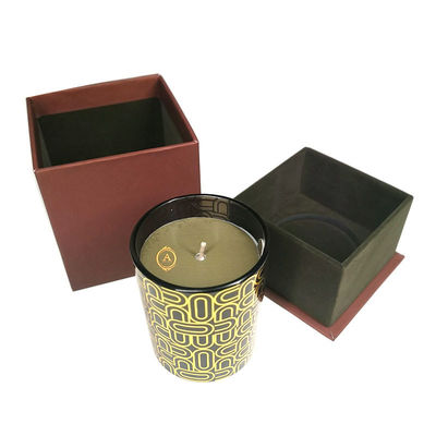 Customizable Red Rigid Candle Box For One Single Wax Melts