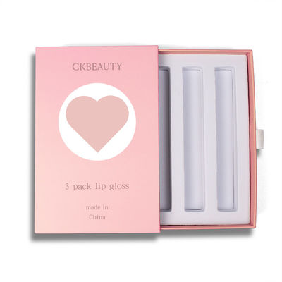 Cosmetic Packaging Box With Gold Hot Stamping And Luxurious Design For Lipsticks Beauty Skincare