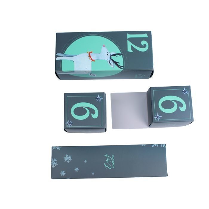 Custom Holiday Gift Paper Boxes Wholesale  Packaging Box Printed Christmas Packaging Boxes