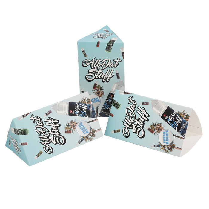 Printing Custom Cardboard Creative Packaging Box Triangle Box UV Glossy Surface