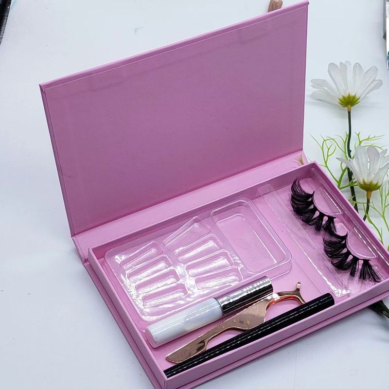 Custom Pink Magnetic Box For Beauty Product Packaging Wholesale