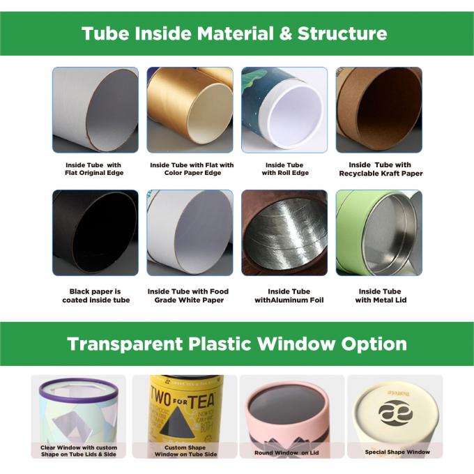 Retailing Paper Kids Towel Cardboard Tube Box Custom Printing 5