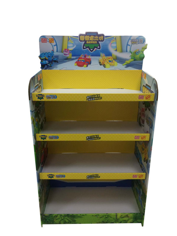 Advertising Cardboard Counter Display Flooring Racking POP Store Shelf Display