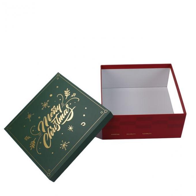 Festive Design Gift Box fit for Christmas holidays personalized packaging boxes 5