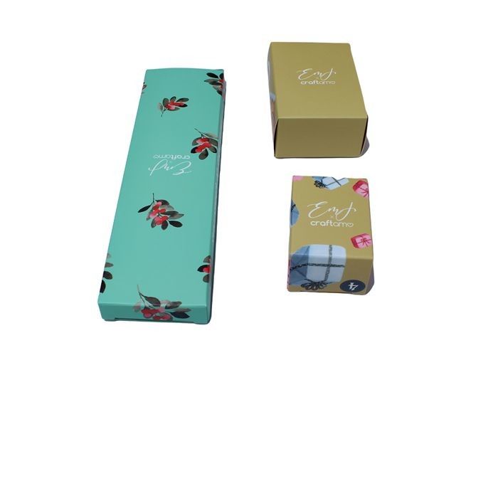 Christmas Blind Box Packaging As Cosmetic Gift Box small Cardboard Paper Boxes WithVivid Christmas Prints