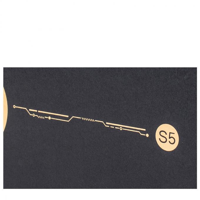 Black Paperboard Gift Box Magnet With Custom Insert For Bottles 1