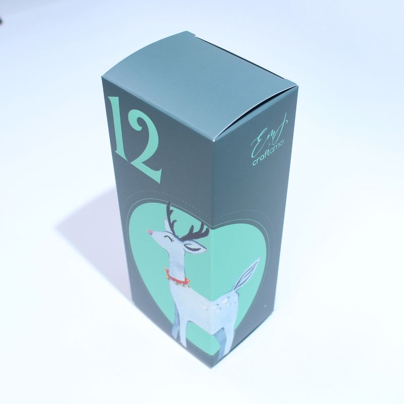 Custom Luxury Paper Christmas Gift Blind Boxes Packaging Cosmetic Skincare Set