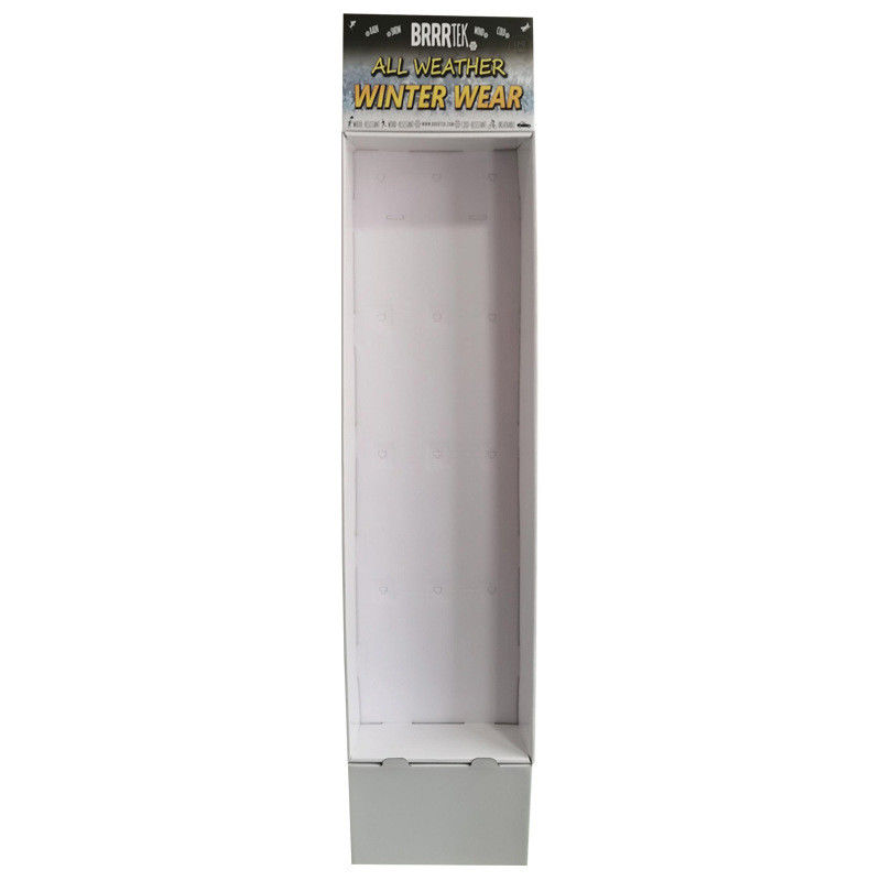 Customized Cardboard Funko Pop Display Lower With Plastic Hooks Hanger