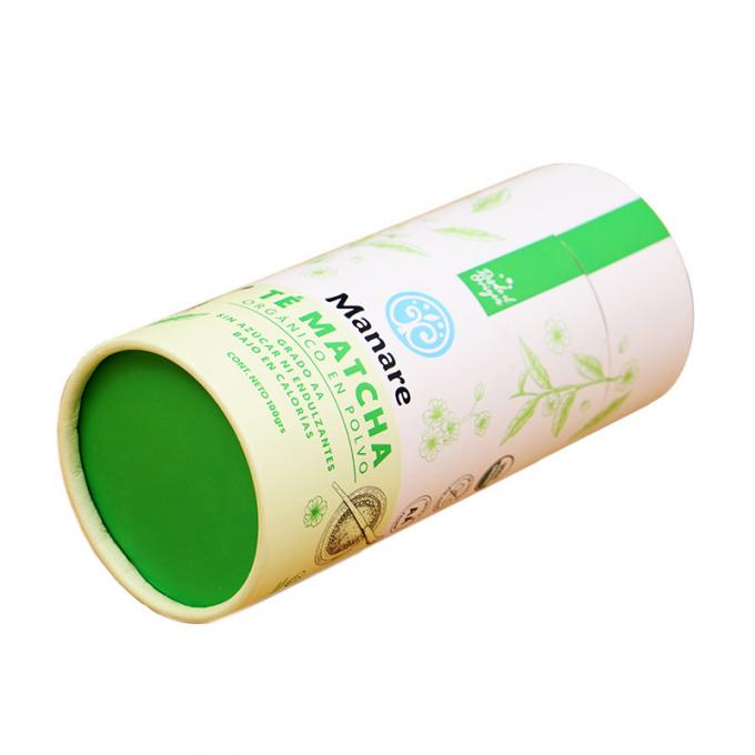 Recyled Lip Balm Tubes Cardboard Cylinder Packaging With Push Tab 4