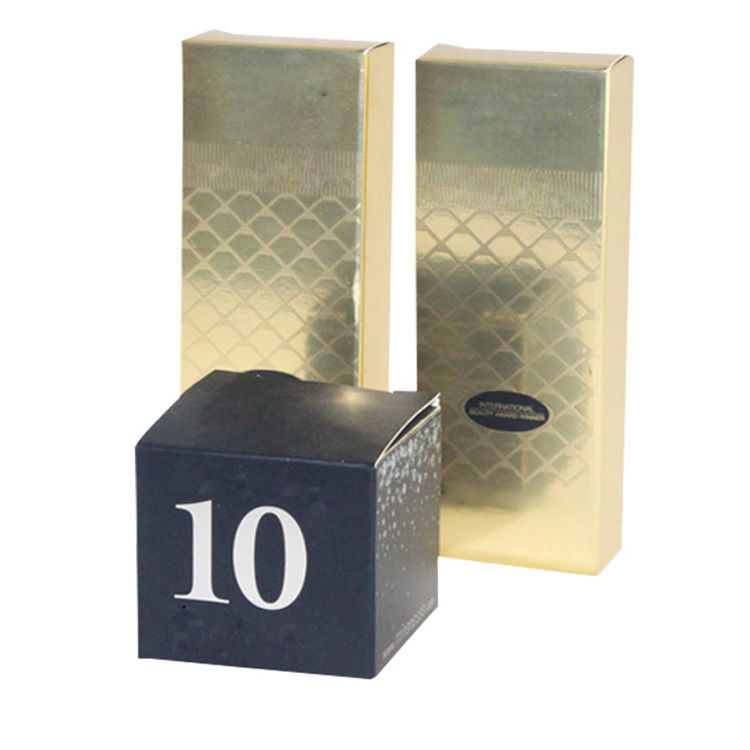 Custom Holographic Cosmetic Gift Box Packaging Wholesale With Glossy Lamination