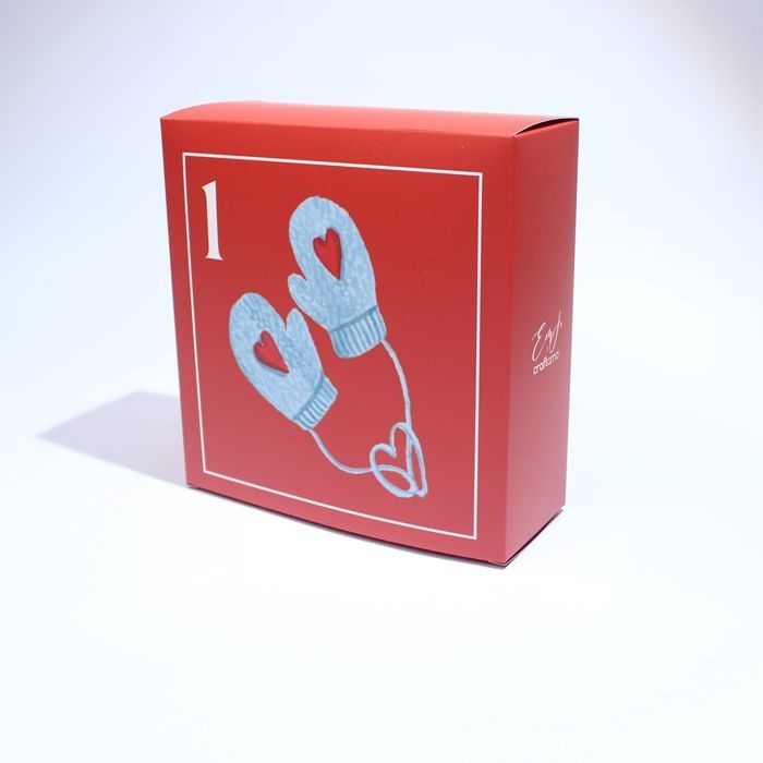 Small Packaging Boxes  Custom Mystery Box For Skincares And Christmas Advent Calendar Box