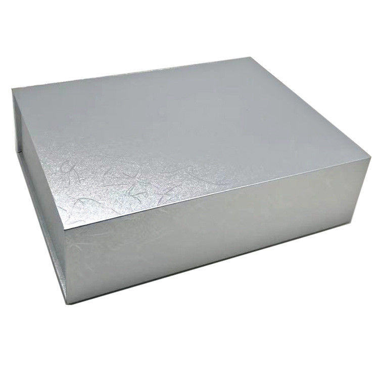 Customized Magnetic Folding Gift Box Luxury Golden Silver Black Box