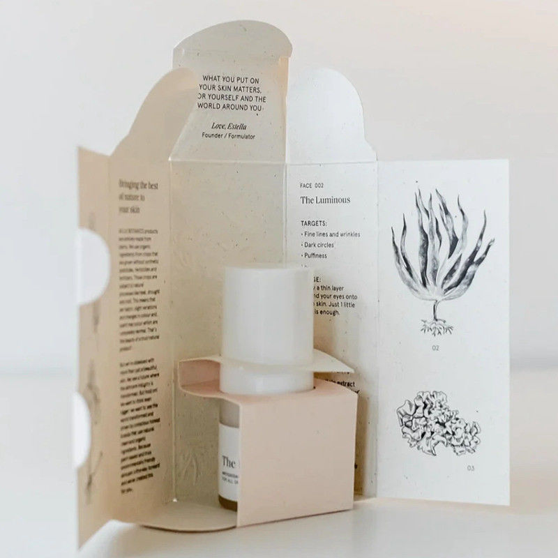 Scented Candle Paper Packaging Gift Box With Riboon