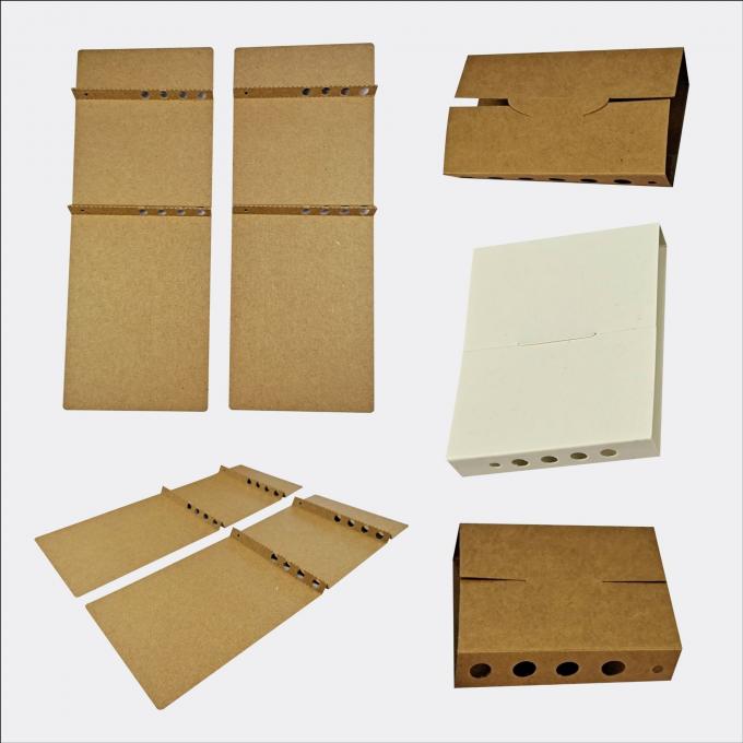 Eco Friendly Kraft Corrugated Mailer Boxes For Straws Shipping 1