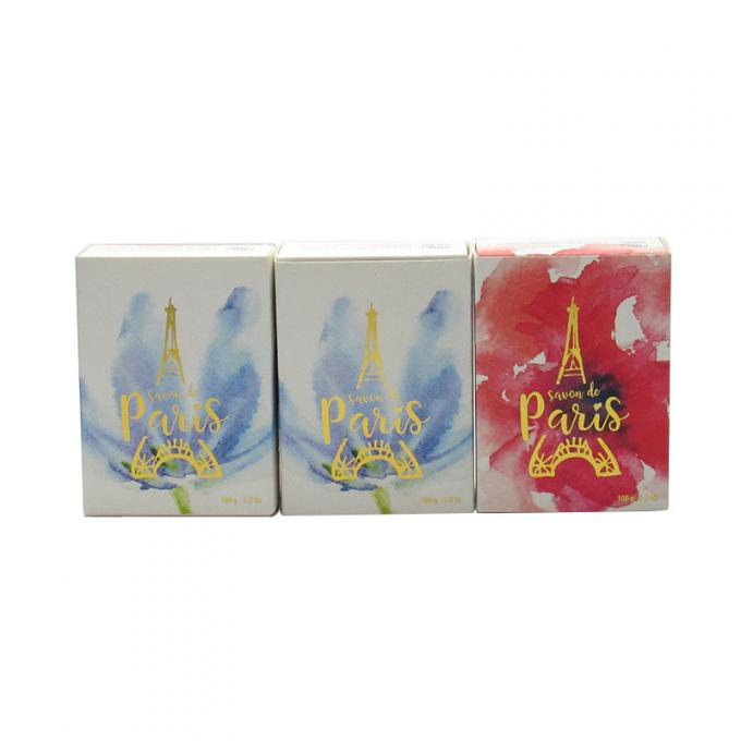 Custom Waterproof Paper Window Packaging Box For Soap 1