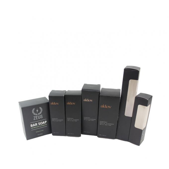 Grey Cosmetic Box Eco-Friendly Custom Eye Liner Tube Box Retails Sale Packaging 0