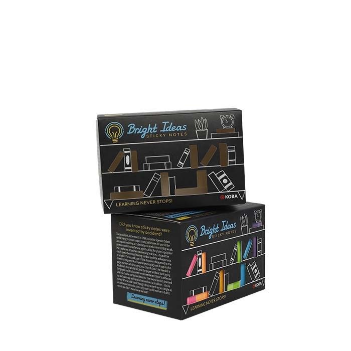 Custom Tuck End Boxes For Memo Retailing Notepad Pack