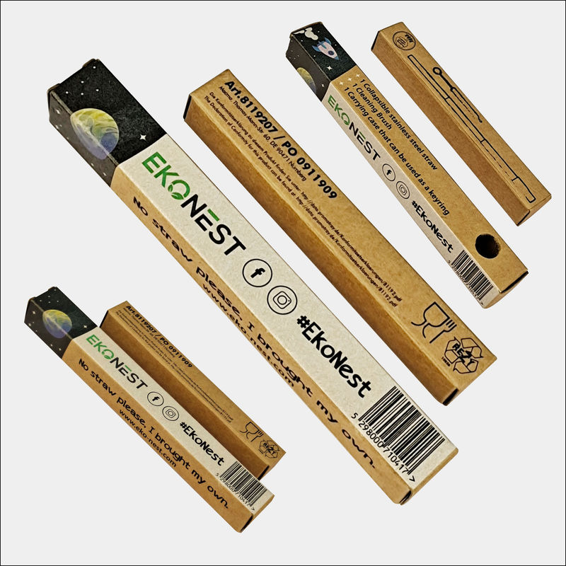 Eco Paper Custom Packaging Solutions Glossy Matt PP Finishing